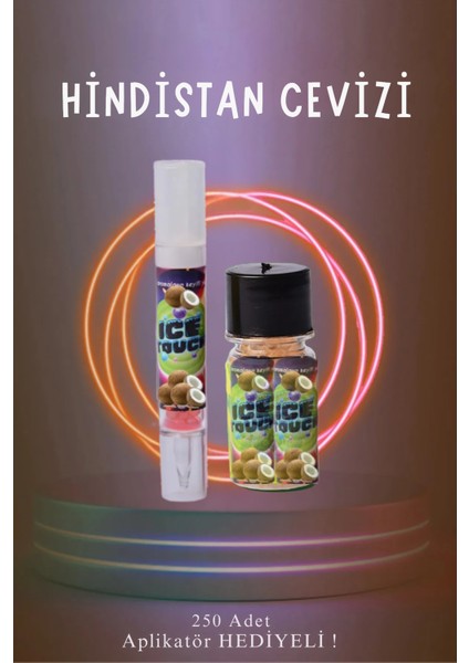 Mentol Topu Hindistan Cevizi 250 Adet + Aplikatör Hediyeli