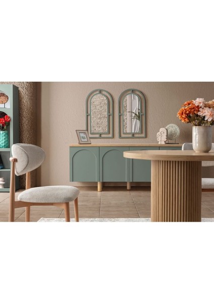 Zenith Iskandinav Oval Natural Ahşap Bohem Masa 90X190 fiyatları