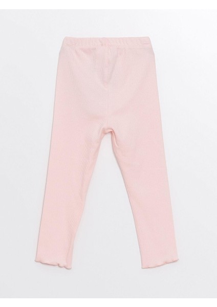 Bebek Pembe Beli Lastikli Basic Kız Bebek Pijama Alt 2'li fırsatları