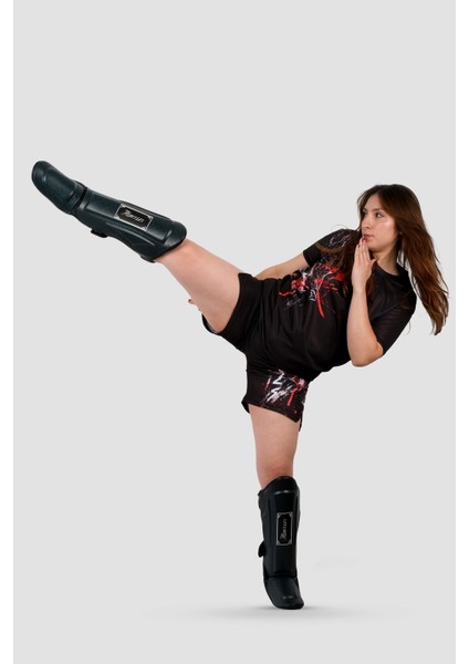 Kaval Koruyucu - Siyah - Kickboks, Muay Thai, Taekwondo