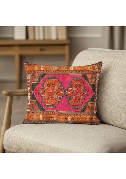 Otantik Desenli Baskı Kırlent Kılıfı modelleri