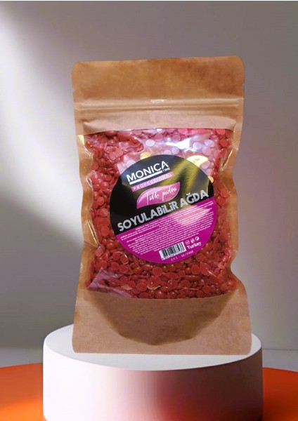 Monica Time Hassas Ciltler Için Boncuk Ağda ( Pudralı 250 gr )