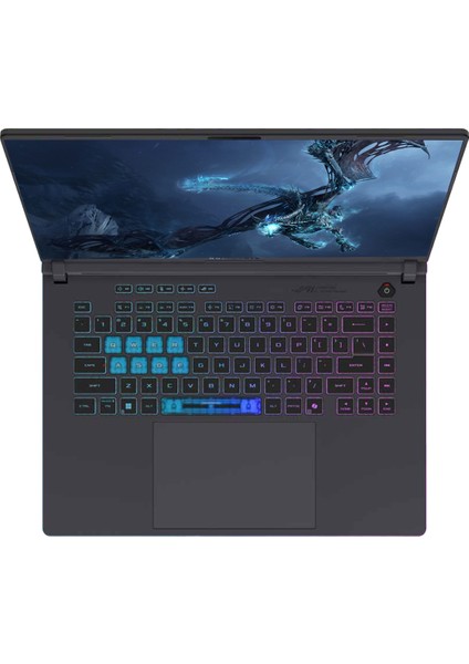 Rog Strix G16 G615JH-RV053 Intel Core I5-13450HX 24GB 512GB SSD 8GB/RTX5050 Gddr7 115W 16" Wuxga 165Hz 3ms IPS WINDOWS11HOME Gaming Laptop WRX053H01+ZETTAÇANTA