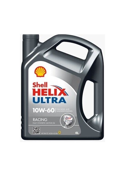 Helix Ultra Racing 10W-60 4 Lt Motor Yağı
