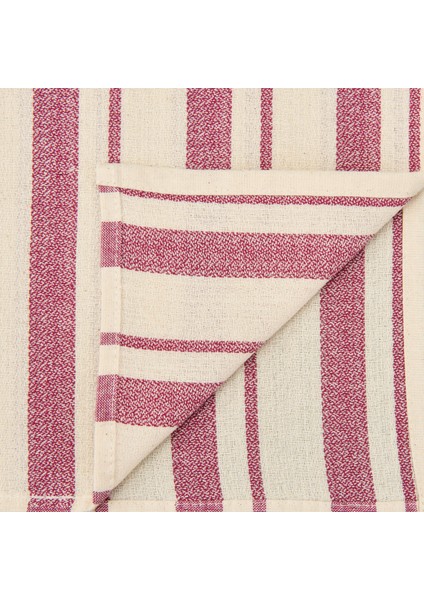 Soft Alno Runner - Ekru / Mürdüm - 50X140 cm fırsatları