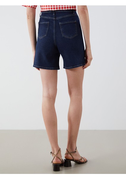 Yeni Sezon Standart Fit Kadin Jean Sort - S5PP23Z8