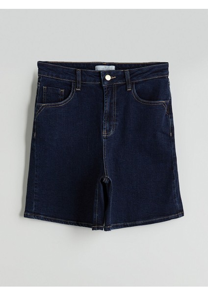Yeni Sezon Standart Fit Kadin Jean Sort - S5PP23Z8