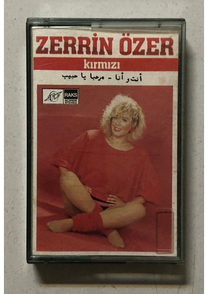Zerrin Özer Kırmızı (Orjinal Dönem Kağıt Baskı Kaset)