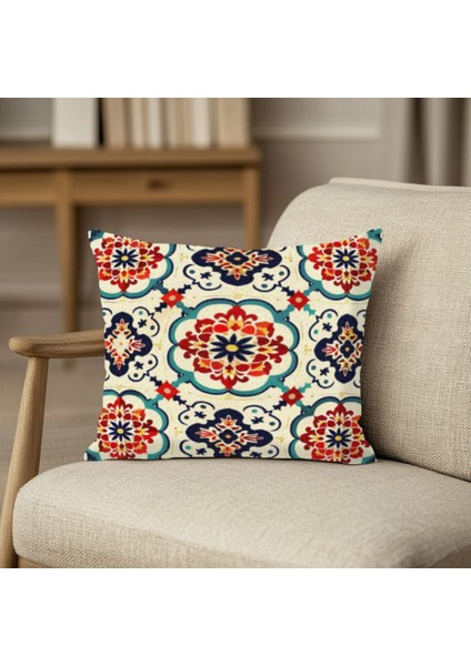 Bohem Makrome Detaylı Yastık Kılıfı