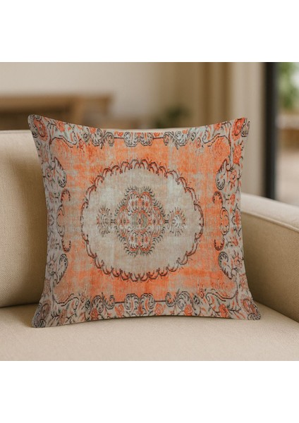 Etnik Motif Desenli Baskı Çift Yüzlü Kırlent Kılıfı fiyatları