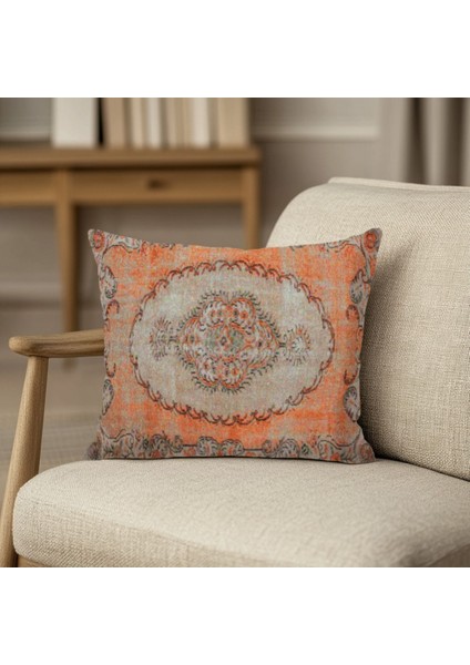 Etnik Motif Desenli Baskı Çift Yüzlü Kırlent Kılıfı modelleri