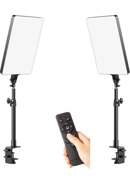P300T Bicolor Ikili Profesyonel Youtuber 80W Masaüstü Yayıncı Işık Seti fırsatları