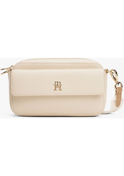 Th Dıstınct Camera Bag Kadın Bej Çanta AW0AW17455ACI