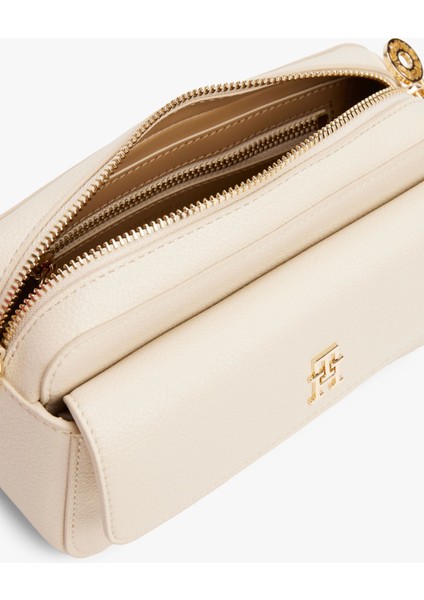 Th Dıstınct Camera Bag Kadın Bej Çanta AW0AW17455ACI