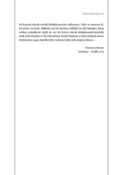 Başakların Sesi - Harun Korkmaz