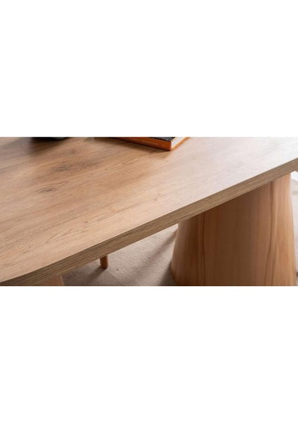 Nivara Bohem Ahşap Yemek Masası 90X180
