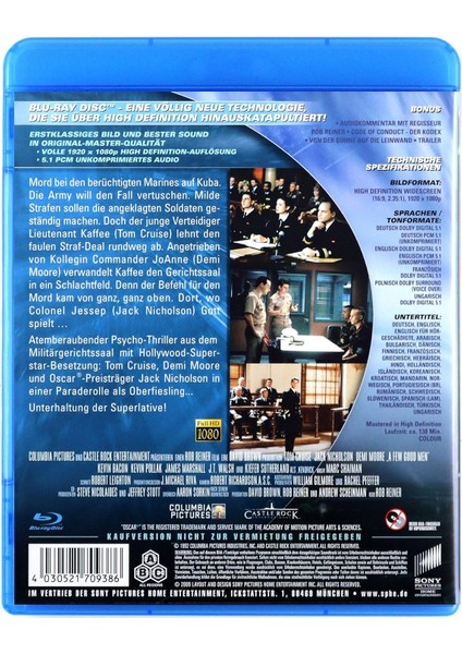 Bir Kaç Iyi Adam ( A Few Good Men) Blu Ray