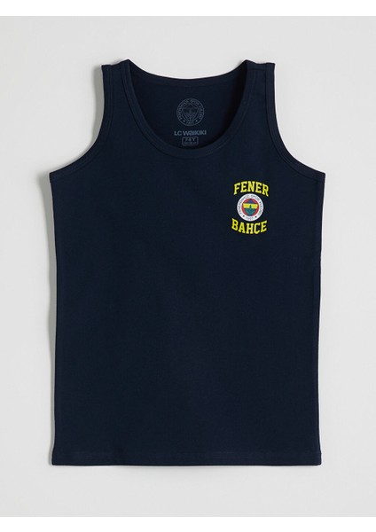 Yeni Sezon Bisiklet Yaka Fenerbahce Baskili Erkek Cocuk Atlet 2'li - S5G157Z4 indirimleri