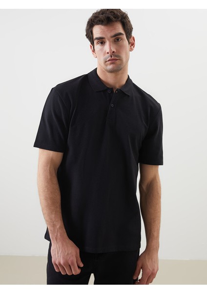 Yeni Sezon Polo Yaka Kisa Kollu Erkek Tisort - S5KD02Z8