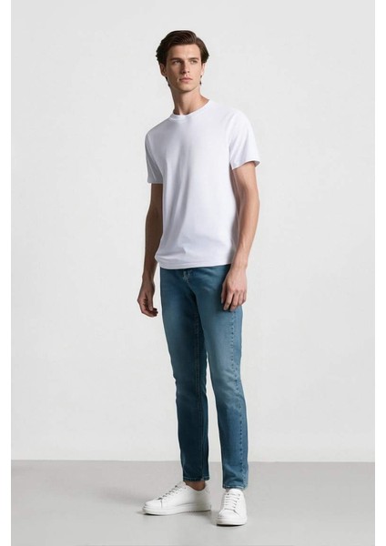 Yeni Sezon Pedro Slim Fit Dar Kalıp Normal Bel Dar Paça Jean Pantolon modelleri