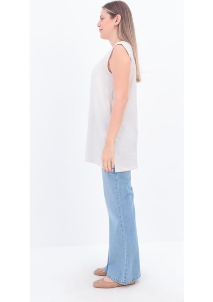 Taş-Basıc Sıfır Kol Içlik Tunik modelleri