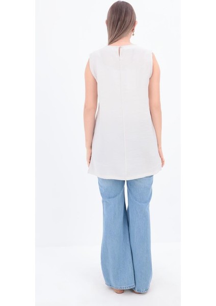 Taş-Basıc Sıfır Kol Içlik Tunik fırsatları