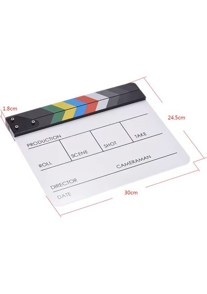 Clp-01 Klaket - Clapperboard Clapboard (Kalem ve Silgi Hediyeli) modelleri