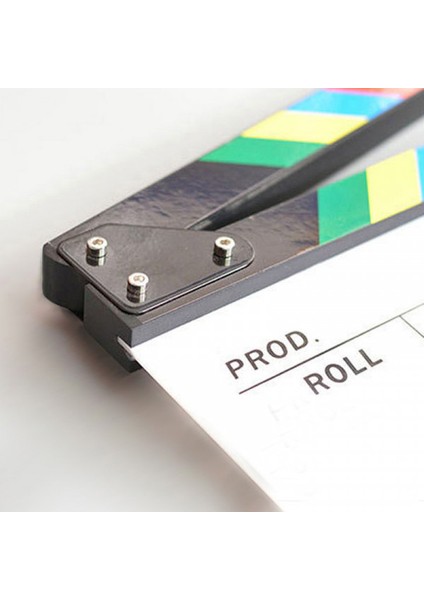 Clp-01 Klaket - Clapperboard Clapboard (Kalem ve Silgi Hediyeli) indirimleri