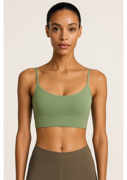 Ince Askılı Toparlayıcı Spor Büstiyer