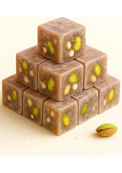 Antep Fıstıklı Ballı Duble , Hindistan Cevizli Karışık Meyve Aromalı , Sade Lokum 3'lü Set fiyatları