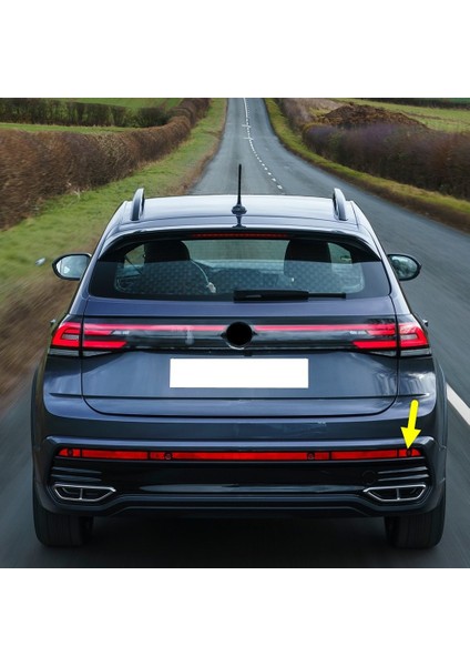 Vw Taigo 2022-2025 R-Line Tampon Arka Sağ Dış Reflektör 2G7945064
