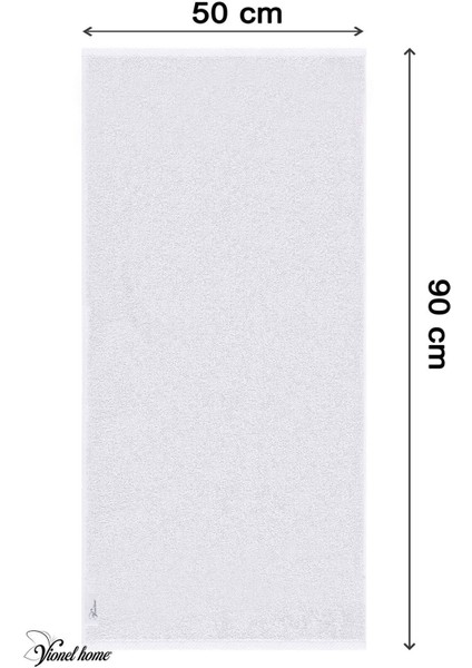 1 Adet | Pamuklu, Beyaz El Havlusu | El, Yüz, Baş Havlusu | Spa ve Otel Havlusu, (50X90 Cm) indirimleri