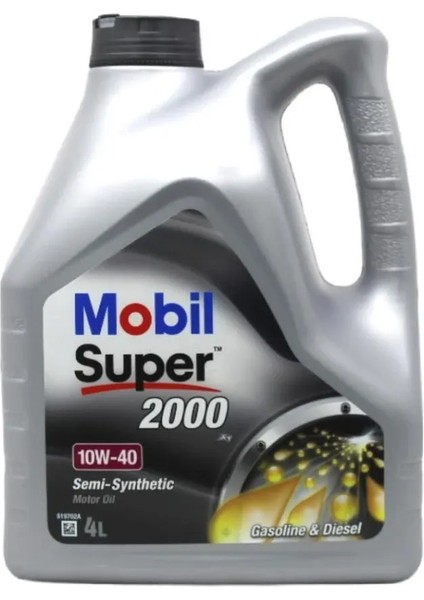 Super 2000 10W-40 4 Lt Motor Yağı