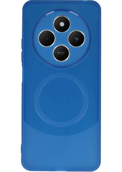 Xiaomi Redmi 14C Kılıf Maya Karbon Kapak - Lacivert Bstmy modelleri