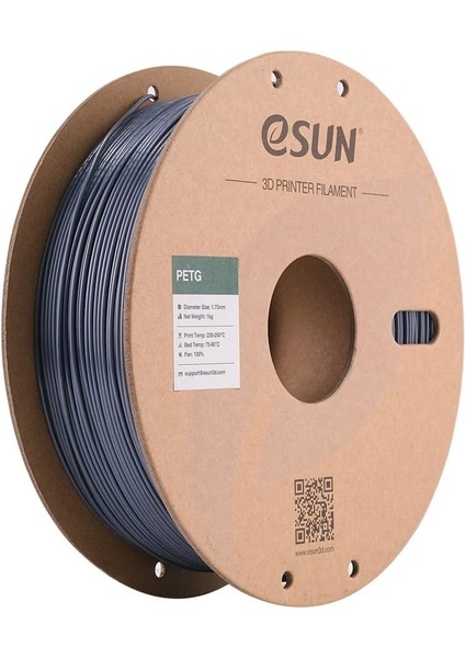 Petg Filament Gri 1.75MM 1kg