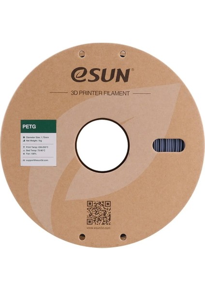 Petg Filament Gri 1.75MM 1kg