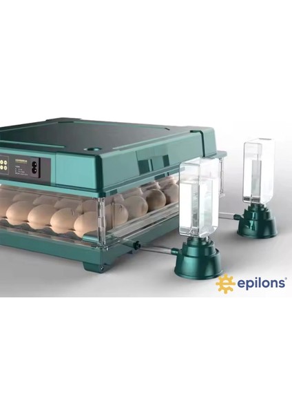 Slim Model 130 Lu Gün Sayaçlı Tam Otomatik Kuluçka Makinesi - Yedek Motor + Su Kabı + Qr Videolu Kurulum fırsatları