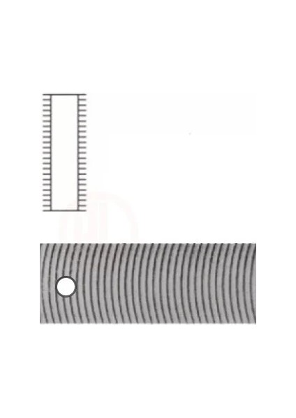 EĞALDELIK12 12’’ Delikli Kaporta Eğesi