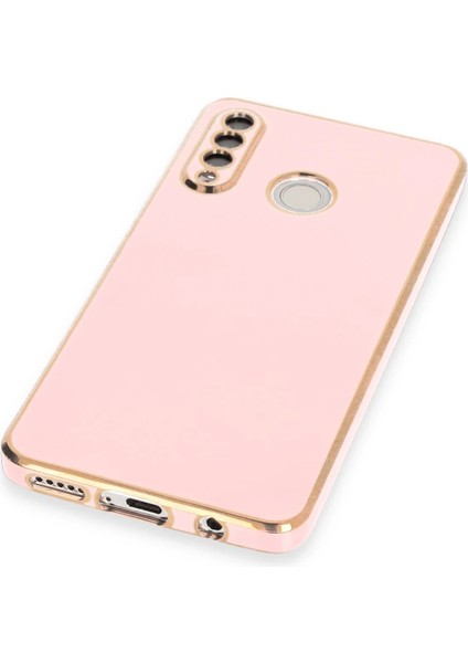 Huawei P30 Lite Kılıf Volet Silikon - Pembe Bstmy fırsatları