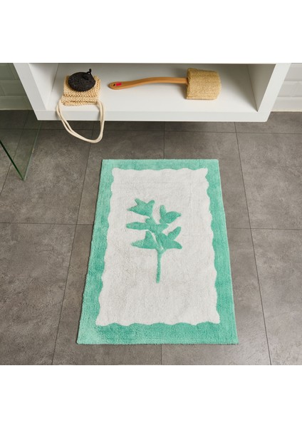 Soft Granny Summer Tufting Banyo Paspası - Beyaz - 60X90 cm fiyatları