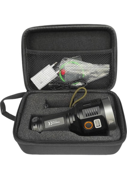 PD-12000 Profesyonel Şarjlı El Feneri 40 Watt