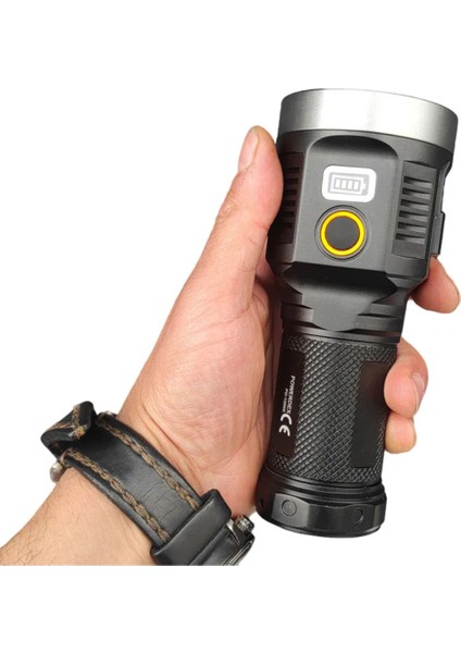 PD-12000 Profesyonel Şarjlı El Feneri 40 Watt modelleri