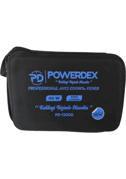 PD-12000 Profesyonel Şarjlı El Feneri 40 Watt fırsatları