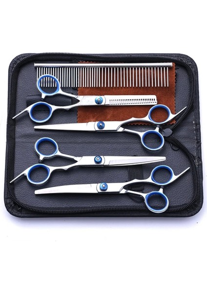 5 I 1 Arada Profesyonel Evcil Hayvan Bakım Makas Seti fiyatları