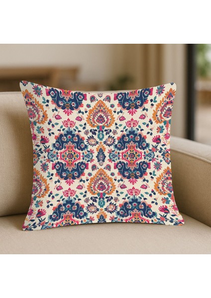 El Işlemesi Görünümlü Etnik Yastık Kılıfı fiyatları