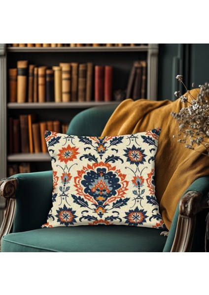 Retro Desenli Polar Kırlent Kılıfı fiyatları