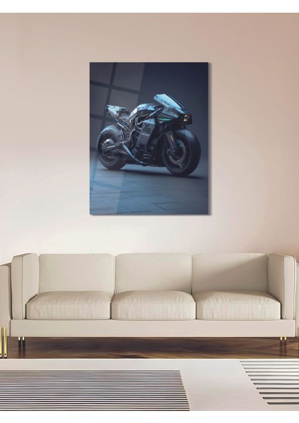 Fütüristik Kawasaki Cam Tablo - MOD083 fiyatları