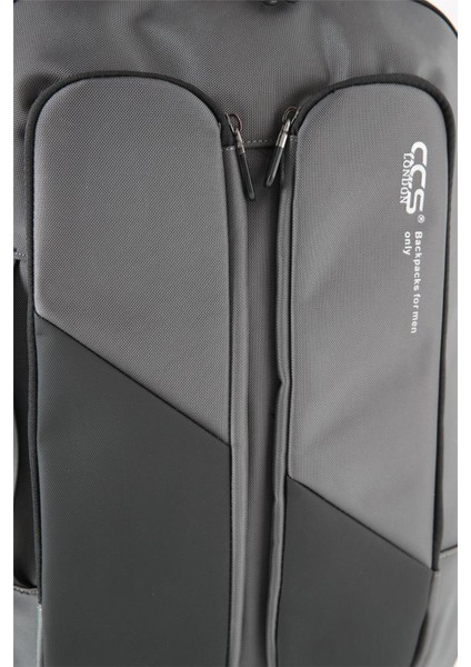 51392 Laptop Bölmeli Sırt Çantası – Çok Gözlü, Suya Dayanıklı, Günlük Kullanıma Uygun - Gri fırsatları