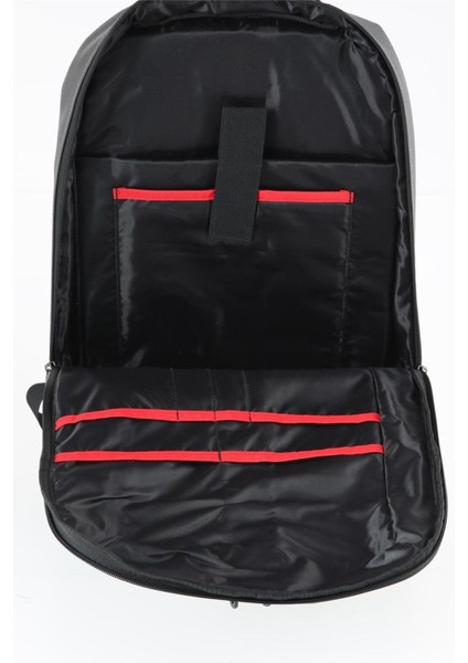 51392 Laptop Bölmeli Sırt Çantası – Çok Gözlü, Suya Dayanıklı, Günlük Kullanıma Uygun - Gri