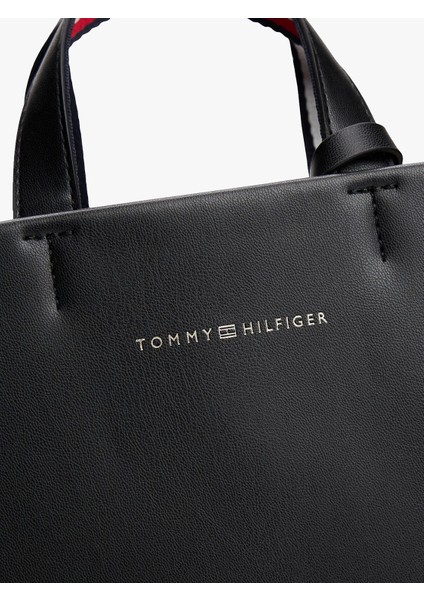 Th Establıshed Med Shopper Kadın Siyah Çanta AW0AW17508BDS indirimleri